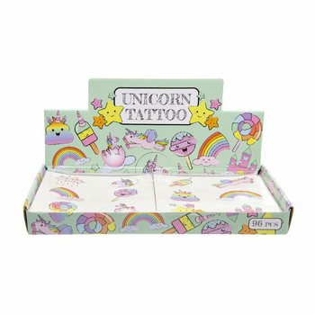 FUN TATTOOS – MOTIV: EINHORN (96 Stk.)