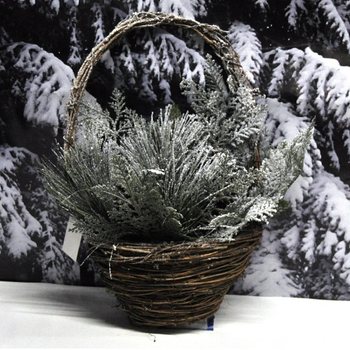 Große Luxus-CHRISTMAS BASKET / Türschild (4st.)