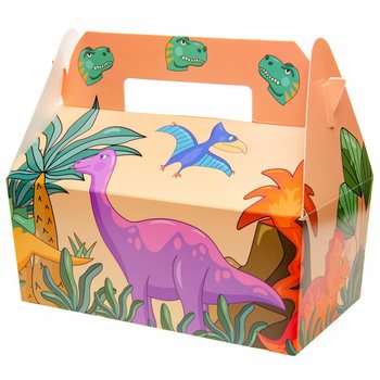 DINOSAURIER MENÜBOX - 22.5 x 12 x 9.5 cm (24 Stk.)