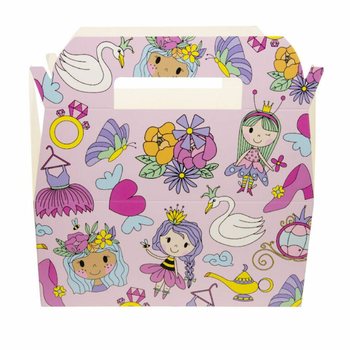 Menübox Prinzessin - Kinder-Menüboxen - 22,5 x 12 x 9,5 cm (24 Stk.)