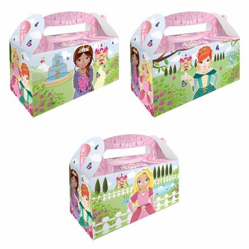 MENUBOX - PRINZESSIN - 22,5 x 9,5 x 18 cm (12 Stück)