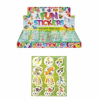FUN STICKERS - MODELL: FUSSBALL (120.)