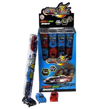 4 TOY CARS in der Hülse (16st).