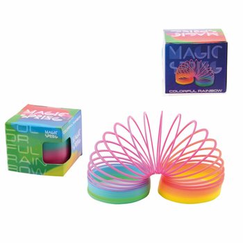 RAINBOW MAGIX REGENBOGENSPIRALE / TREPPENL&Auml;UFER IN BOX &Oslash;7,5 CM (12 Stk.)