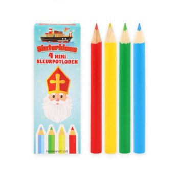 4-teiliges Sinterklaas Farbstiftset im Display (120 Stück)