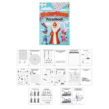 Sinterklaas R&auml;tselheft (48-teiliges Set)