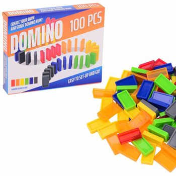 Domino Spielset - 100 Steine in Geschenkbox