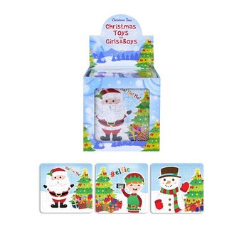 PUZZLE - WEIHNACHTEN, 13 x 12 Cm. IM DISPLAY (108st.)