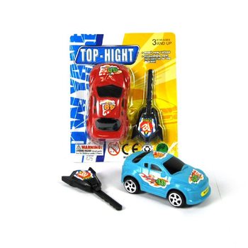 Katapult-Auto auf Karte (24er-Pack)