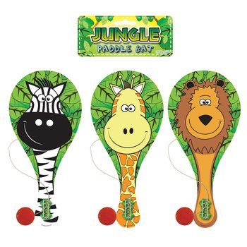DSCHUNGELTIERE PADDLE-BALL SPIEL (24 Stk.)