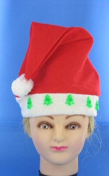 LEUCHTENDE WEIHNACHTSMÜTZE MIT RENTIER (12 Stk.)