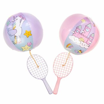 PADDELSCHLÄGER MIT BALL - EINHORN (12 Stk.)