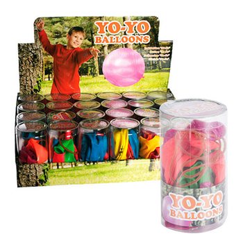 3 PCS BOUNCE BALLONE in der Hülse (24kokers)
