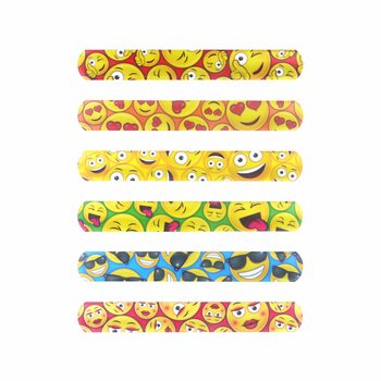 SCHNAPPARMBAND - SMILEY (120 Stk.)