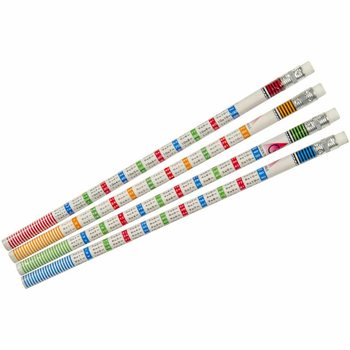 Einmaleins-Rechenstift mit Radiergummi (12er-Pack)