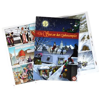 DE SINT EN HET CYBERCOMPLOT - Sinterklaas Comicbuch (12 Stk.)