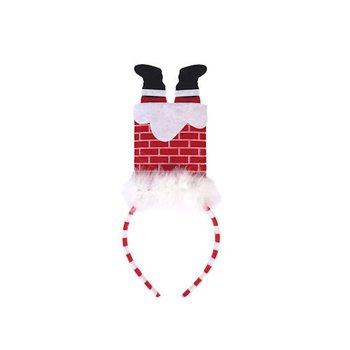 HEADGEAR WEIHNACHTEN - SANTA IN KAMIN ZU IHREM HAUS (24st.)