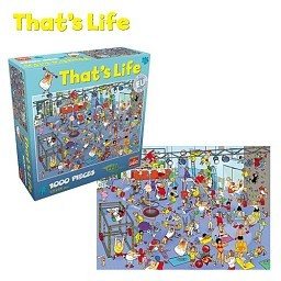 Das ist Life Puzzle - The Gym, 1000 Stück (1.).