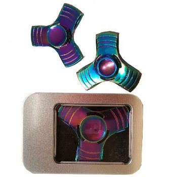 METALL FIDGET SPINNER IN GESCHENKBOX (10 Stück)