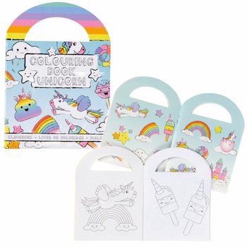 Kleine Einhorn-Malbücher mit Stickern (48 Stk.)