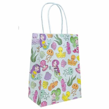 Meerjungfrau Papier Geschenktüten - 12er-Pack