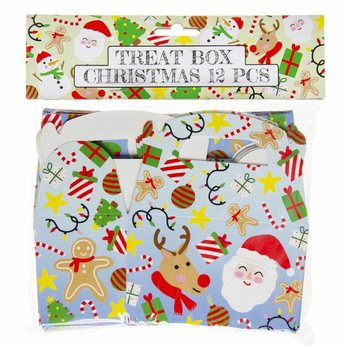 Weihnachts-Geschenkboxen (12 St.)