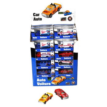 Die-Cast Metallfahrzeuge im Display (36 Stk.)