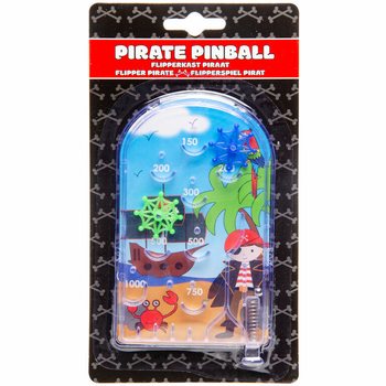 FLIPPERS GAME PIRATE ON CARD (12 Stück)