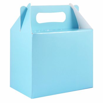 Geschenkboxen & Mitgebsel-Boxen Hellblau 14x18x10 cm (12 Stk.)