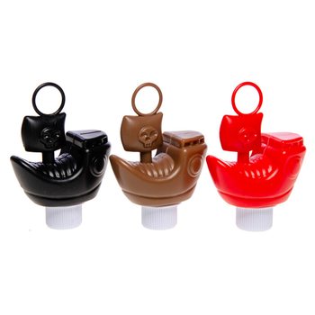 ENTEN FISCHEN PIRATENSCHIFF - GEMISCHTE FARBEN - 8 cm. (15 Stk.)