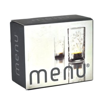 MENU - Windlichthalter mit Frostmuster, 2er-Set (1 Set)