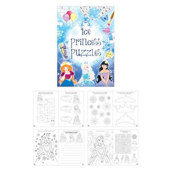 ICE PRINCES PUZZLE BOOK (48pcs.)