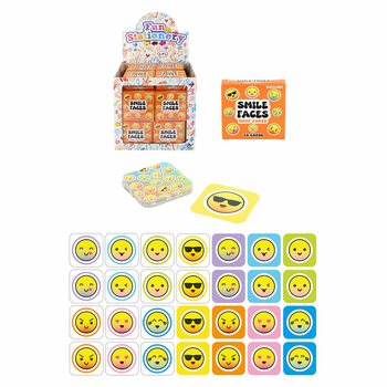 KLEINE MEMORY-SPIELE - MODELL: SMILEY - IM DISPLAY (64 Stk.)