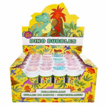 Dinosaurier Seifenblasen 50ml im Display (36 Stück)