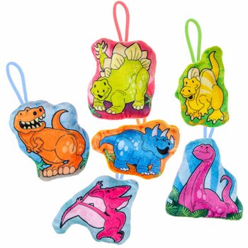 MIX PLUSH DINOSAURS - 13,5 cm. (24 Stück)