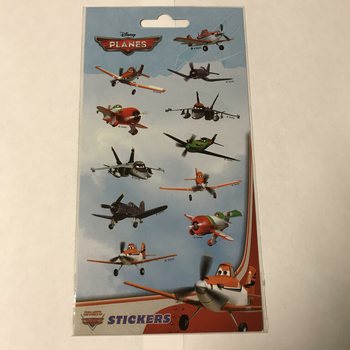 STICKERVEL: DISNEY FLUGZEUGE, Abm. 20 x 10 cm. (10 stücke)
