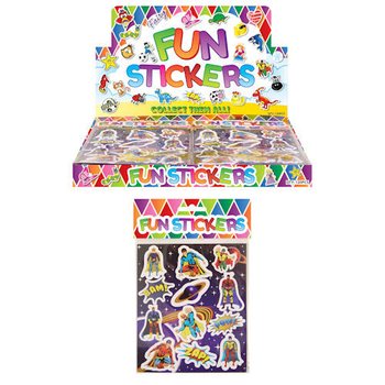Fun-Sticker – Motiv: Superhelden (120 Stk.)