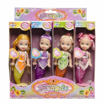 Kleine Meerjungfrau Mermaid Puppen im Display (16 Stk.)