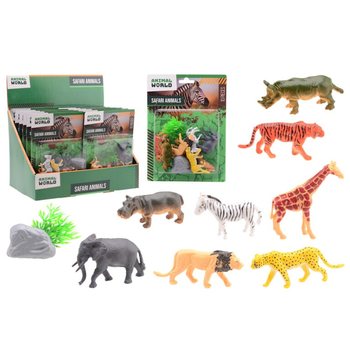 Animal World Safari-Tiere Spielset (10-teilig)