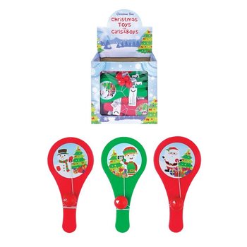 WEIHNACHTEN - PADDEL BAT BALL SPIEL IM DISPLAY (96st.)