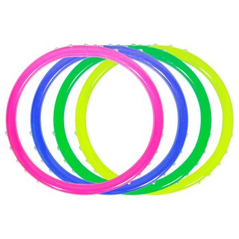 4 Stück Loot BRACELETS mit hellen Farben (12st.)