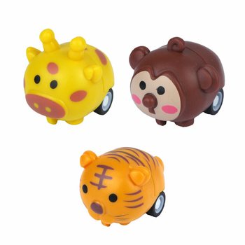 JUNGLE PULL BACK ANIMALS IN DISPLAY (48.)