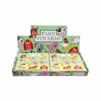 Fun-Sticker – Modell: Bauernhoftiere (120 Stk.)
