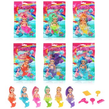 Meerjungfrau Puppe in Geschenktüte - Mix-Farben (24 Stk.)