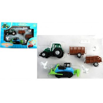 8-teiliges großes Bauernhof-Spielset (6 Stk.)