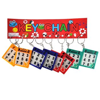 Schiebepuzzle-Schlüsselanhänger (12er-Pack)