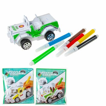 3D PUZZLE BAUEN & FARBEN SIE IHR EIGENES AUTO (12 Stück)