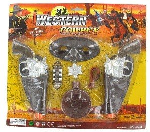 WESTERN COWBOY SPIELSET (6 Stk.)
