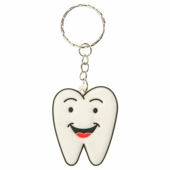 KEYRING TOOTH (48 Stück)