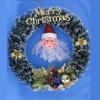 WEIHNACHTS-TÜRDEKORATION - RUND (2 Stk.)